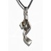 pendente spirale acciaio inox piccola mod.2b